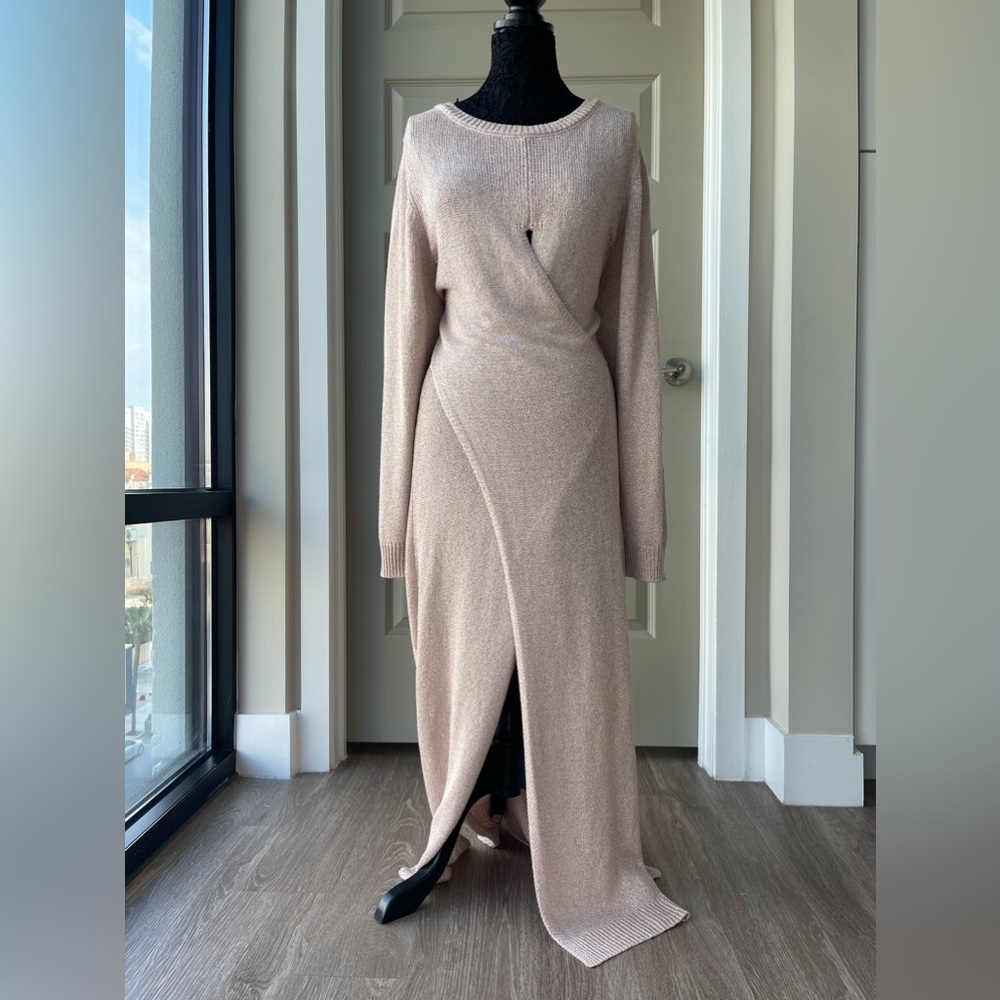 Body-con sweater dress, size 3X